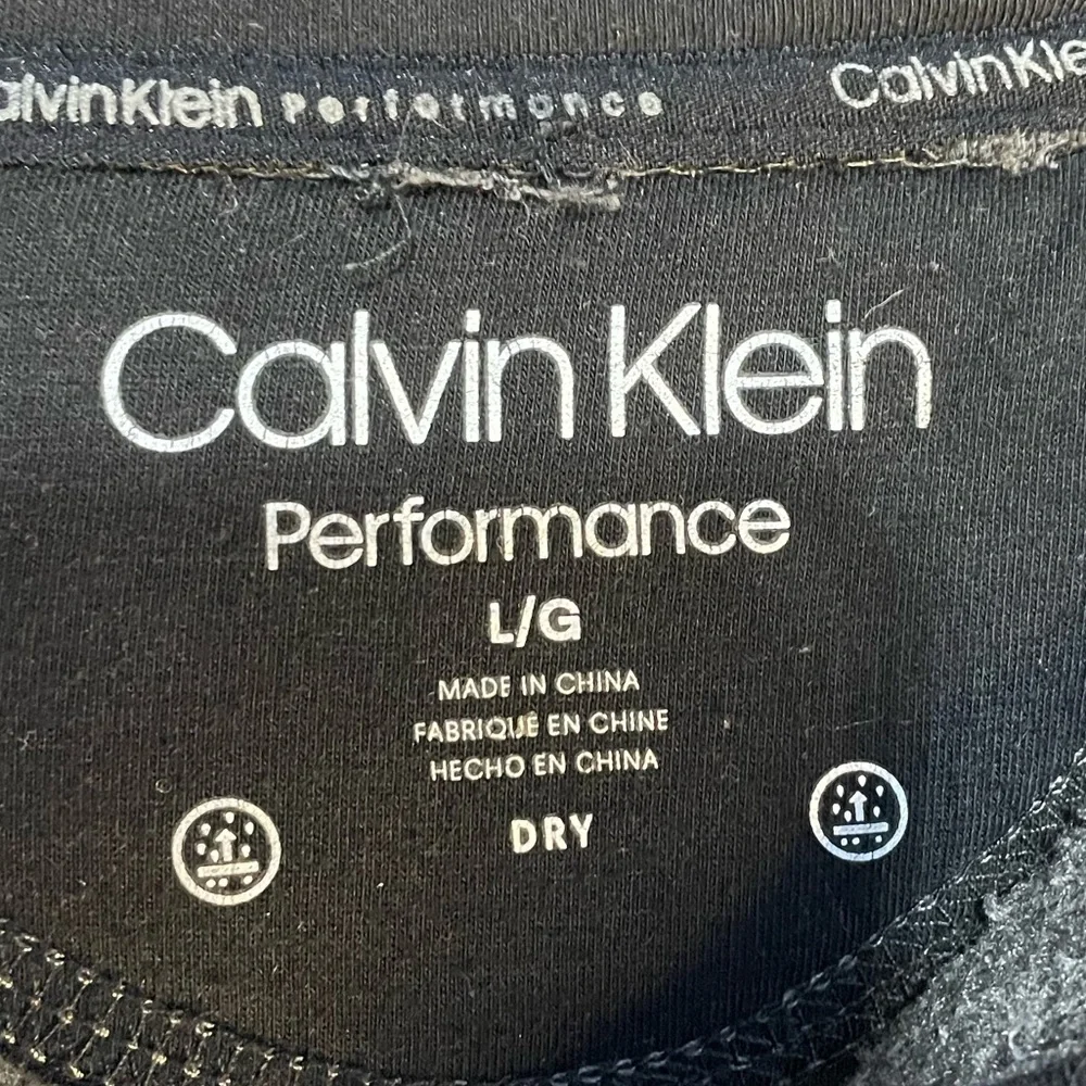 5 for $25🔥Calvin‎ Klein Performance Grey Fleece Zip Front Hooded Jacket Large